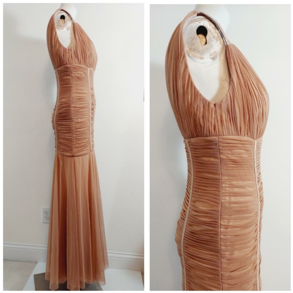 FINAL$ Gorgeous JS collection prom hollywood glam party gown Monroe Kardashian - Picture 7 of 10